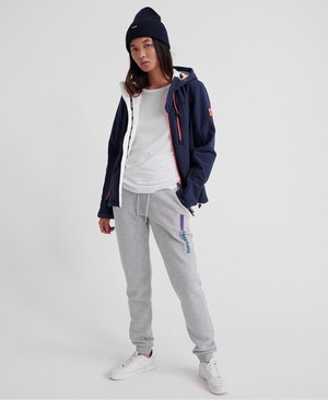 Superdry Winter Hooded SD-Windtrekker Női Kabát Sötétkék | NKIBS1834